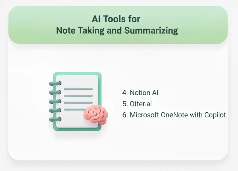 AI Tools for Note Taking and Summarizing